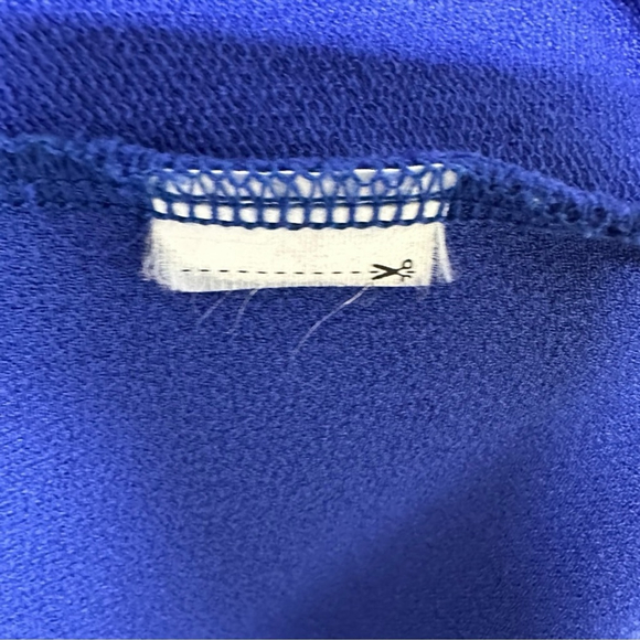 459 - ZARA CROP TOP - ROYAL BLUE - Picture 15 of 15